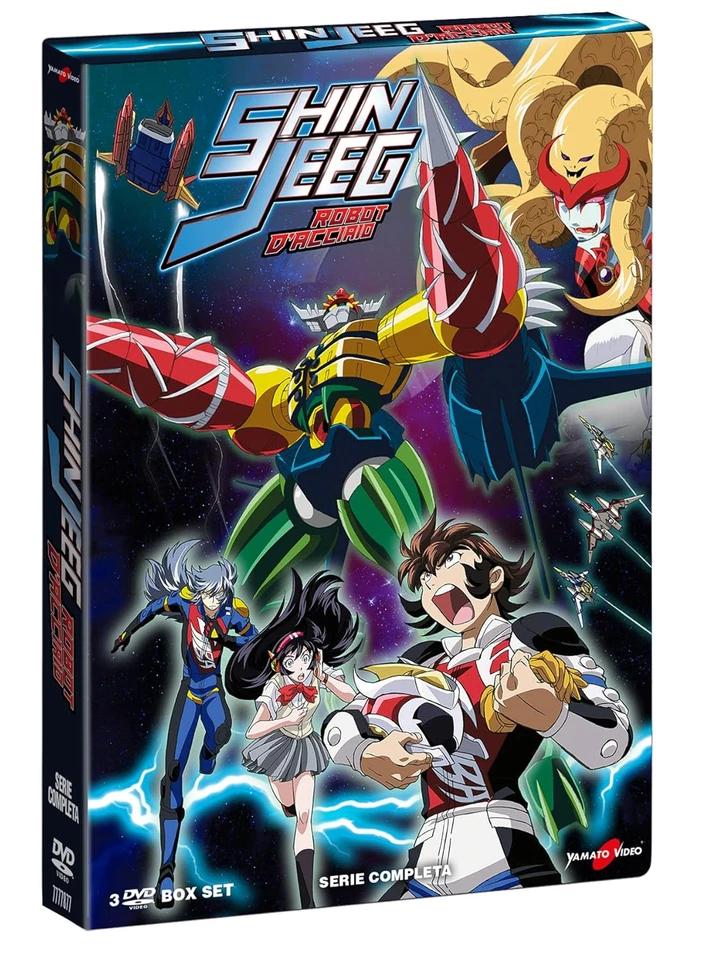 Shin Jeeg Robot D'Acciaio - Dvd (3 Dvd) - Immagine 2 di 4