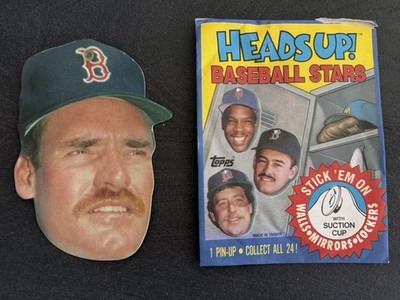1989 Topps Heads Up Test Issue Wade Boggs #11 - Red Sox - SUPER RARE - NM-MT
