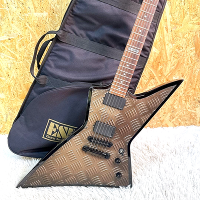 LTD ESP EX-400BD Black Diamond Explorer EMG Mahogany Vintage Rare