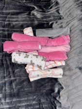 Baby Girl Wash Cloths Set Of 10