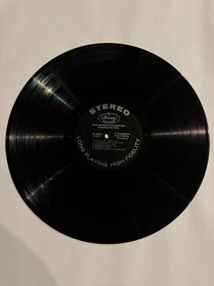 Mike Nichols & Elaine May: Examine Doctors Vinyl LP (60680) 1962 Mercury — 第 4/4 张图片