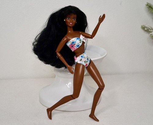 Barbie Workin' Out Christie Puppe 1993 Mattel African American - Bild 3 von 10