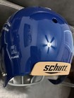 Schutt XV Full Face Football Helmet w/ Facemask XL Blue Gray White NOCSAE — photo 3