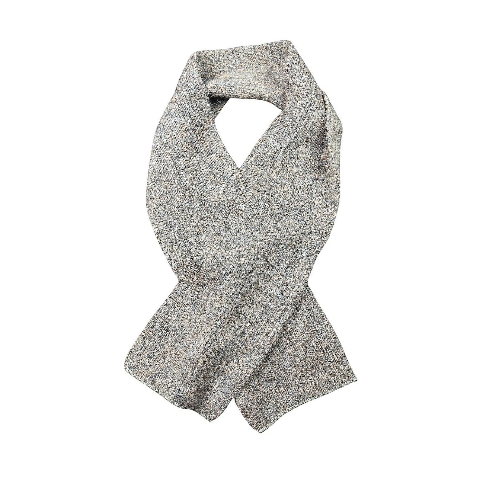 Vintage Polarknit Of Iceland Unisex Gray Brown Fuzzy Knit Neckwarmer Scarf NWOT
Opens in a new windo