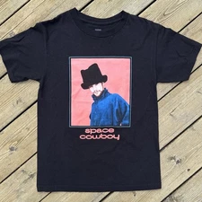 Pleasures x Jamiroquai Space Cowboy T Shirt Size S Acid Jazz Funk Jay Kay Rare