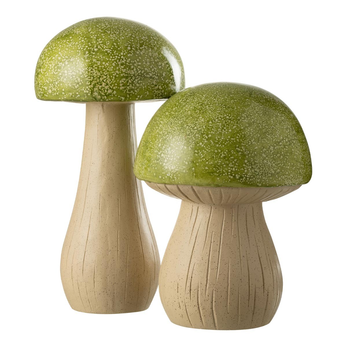 Champignons extérieur Pasquale vert 48cm pour structurer des parterres
