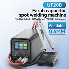 Capacitor Battery Spot Welder, UF20B 10.5KW Spot Welder, 3-In-1 Auto & Ma