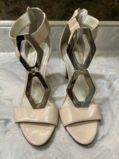 BCBG Womens High Heel Shoes BG-Cayce Black 9M