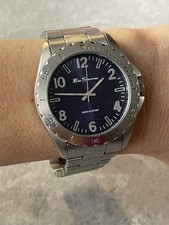 Ben Sherman BS03AV gents quartz watch - Blue dial Bracelet strap Silver Tone -11