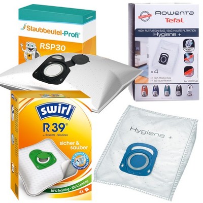 Swirl R39, Rowenta RO3950 ZR200520 Staubbeutel-Profi RSP30 Staubsaugerbeutel