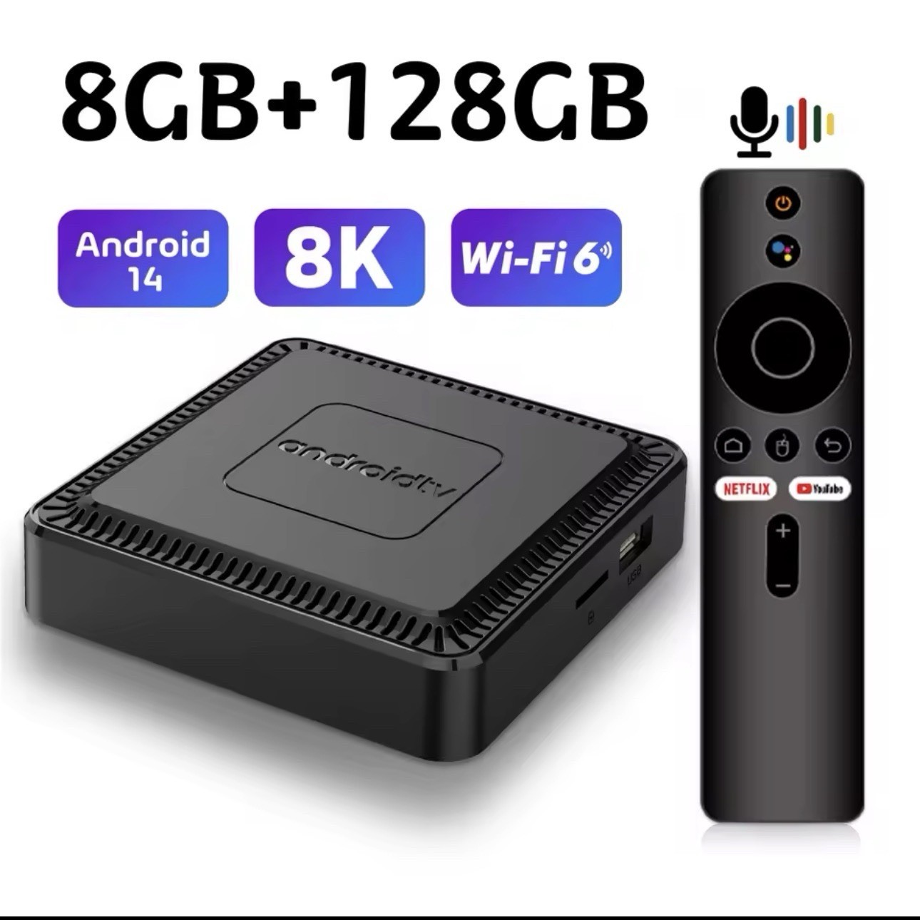 4k Hd 8gb 128gb Wifi 6 Bluetooth 5.0 Media Player