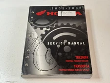 OEM Original Factory Genuine Honda Service Repair Shop Manual Rubicon 500 TRX500