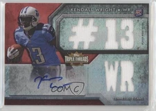 2012 Topps Triple Threads /99 Alshon Jeffery (#17 WR) #135 Rookie Auto RC