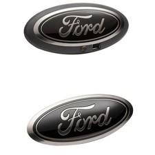 Ford Racing Oval Emblems Black W Factory Camera Option F-150 2021-2023 New Sale Ford Racing Oval Emblems Black W Factory Camera Option F-150 2021-2023 New Sale
