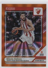 2024-25 Panini Donruss EuroLeague Orange Laser 44/75 Nikola Kalinic #131 14mf