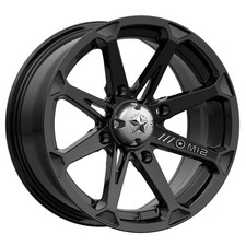 Msa Off-road M12 Diesel 15x7 4x137 10 Gloss Black Wheels4 112.1 15 Inch Rims