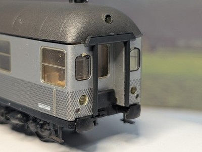 Ade #3032/1 H0 Steuerwagen Silberling Hasenkasten BDnf738 LED-Spitzenlicht 11201