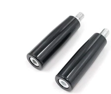 T Tulead Revolving Handle Lathe Crank Machine M10 Thread Black 