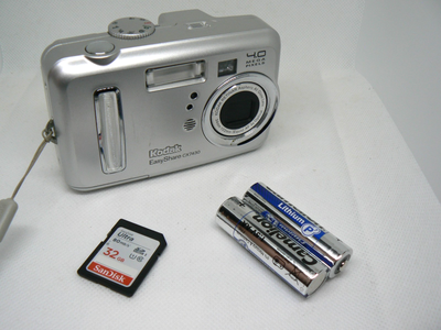 Kodak EasyShare CX7430 3X Zoom Digital Camera TESTED w/SD Card and  Battery