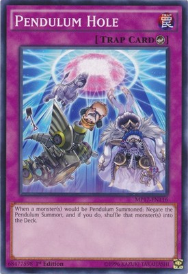 Pendulum Hole - MP17-EN116 - Common - 1st Edition - Near Mint
