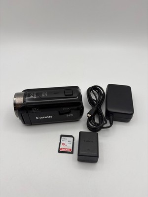 Canon Vixia HF R500 Camcorder Video Camera w/32x Optical 57x Advance Zoom Bundle