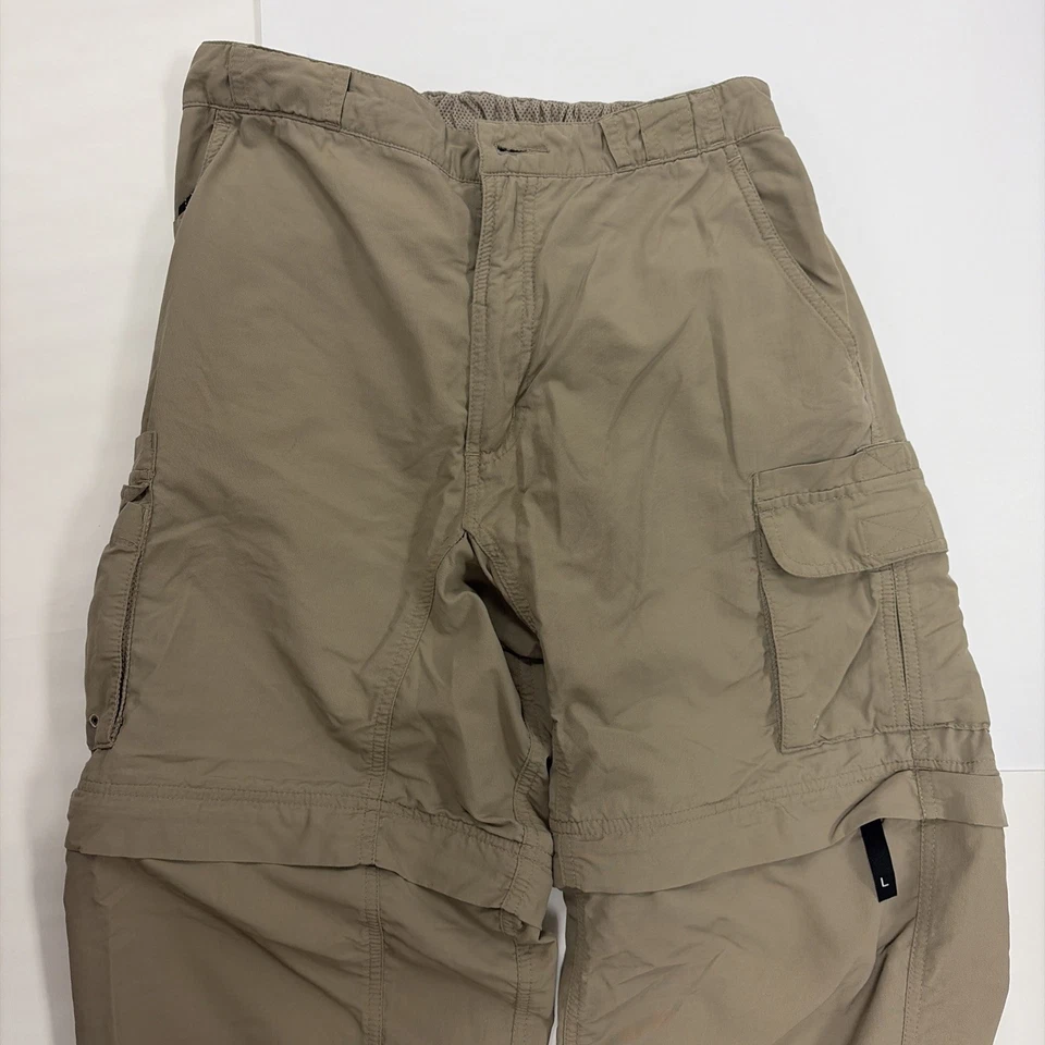 Magellan Fish Gear Convertible Pants Mens Medium Beige Lightweight MagRepel - Image 3 of 4