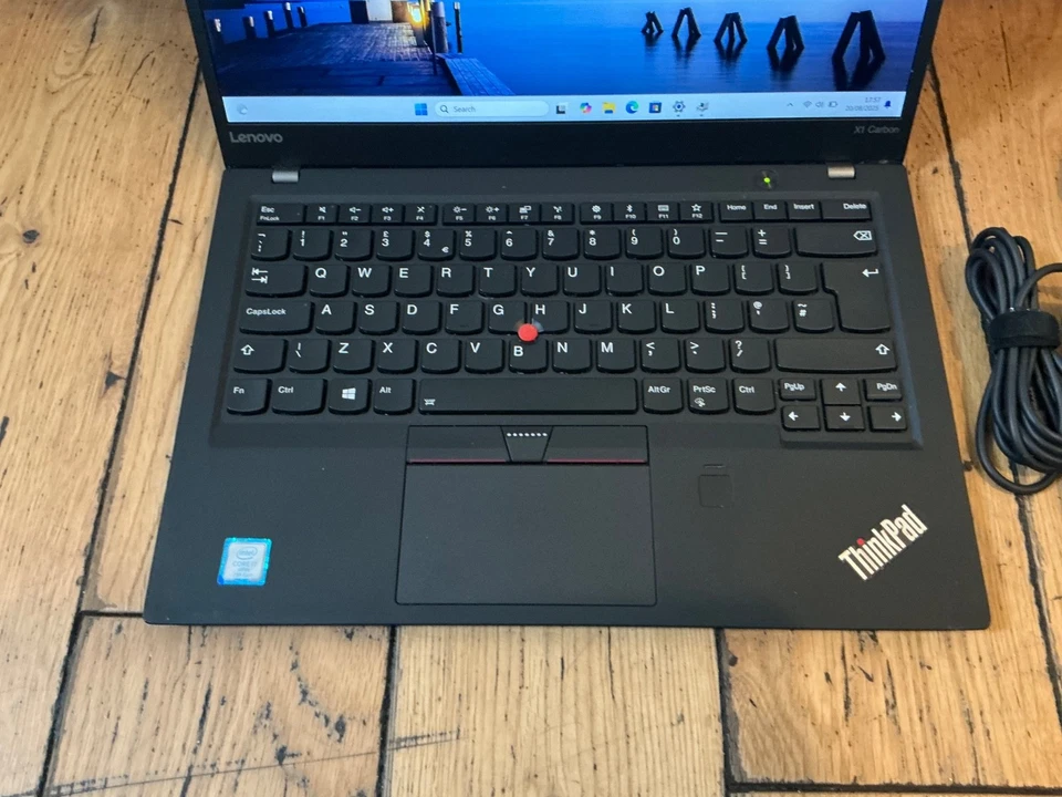 Lenovo ThinkPad X1 Carbon Gen 5 14” Core i7-7600U 8GB DDR4 512GB SSD Win 11 Pro - Image 2 of 4