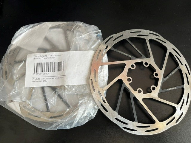 SRAM Paceline 6 bolt cycle rotors 160mm x2