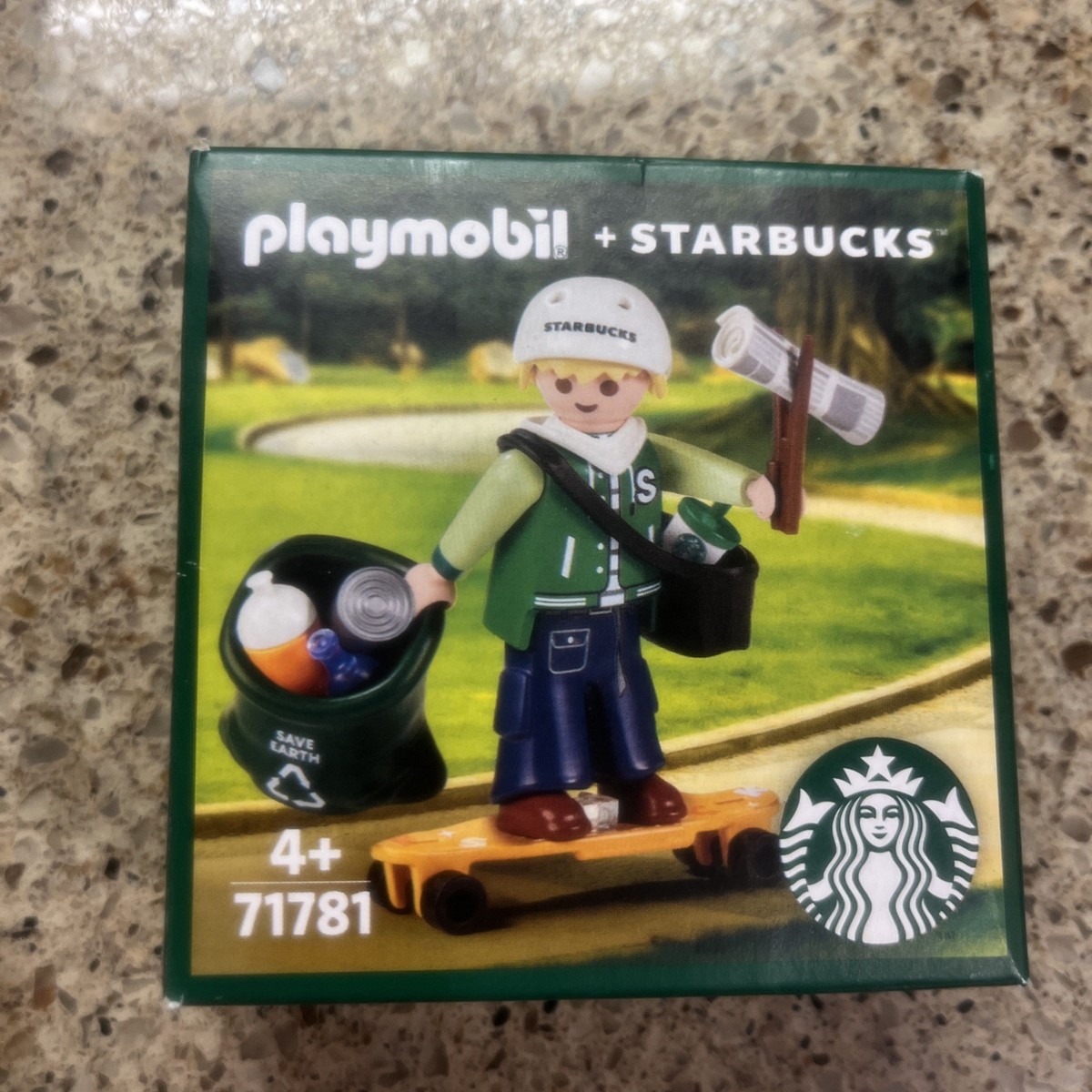 PLAYMOBIL X STARBUCKS KOREA Limited Edition 71781 Peter | eBay