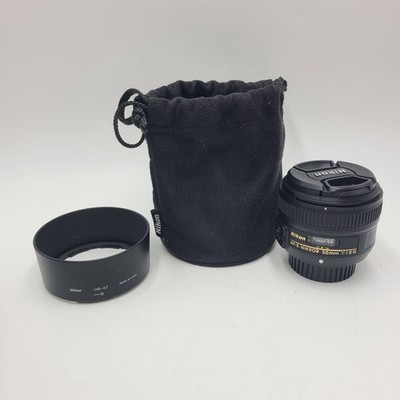 Nikon AF-S NIKKOR 50mm f/1.8G Prime Portrait Lens Tested F Mount w Nikon Caps