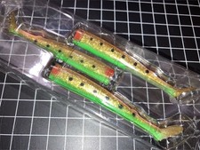 Un, Blue Blue Jolty Mini Worm, set of 3, net color (Poison U), 8g, 14g, common