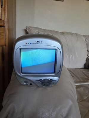 #ad #ad Coby CTV 555 Portable 5.5” TV Color CRT AM FM Radio Gaming Remote AC DC Portable $122.99