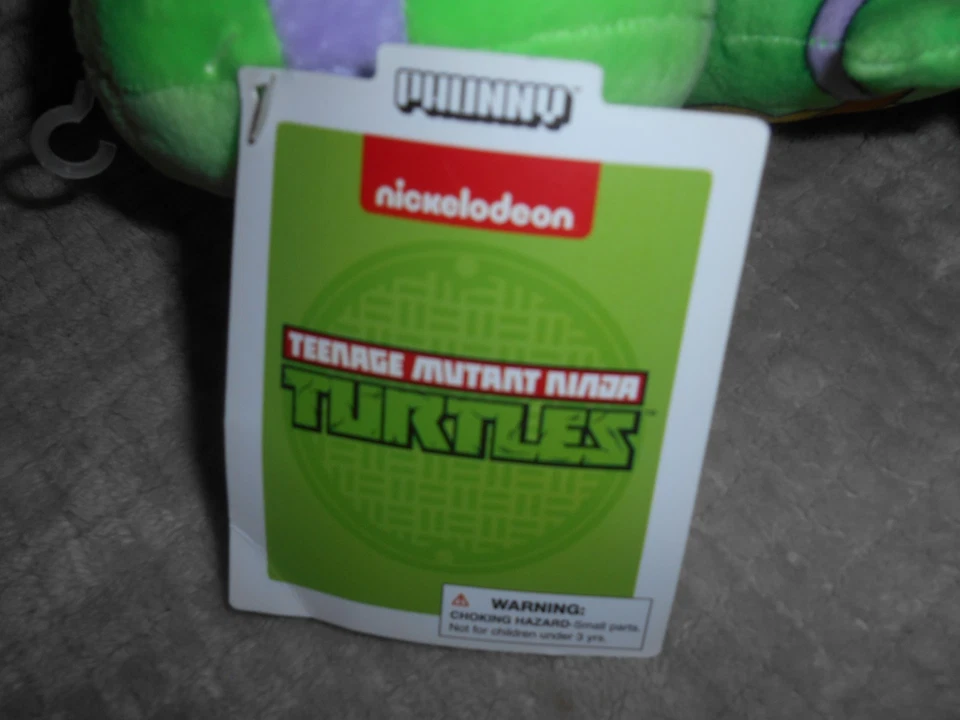 DONATELLO TEENAGE MUTANT NINJA TURTLES PLUSH 8" KIDROBOT Nickelodeon NWT! - Image 4 of 4