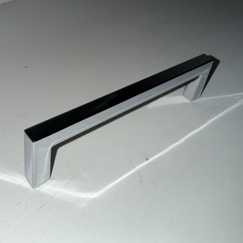 QTY. 150- Polished Chrome Modern Cabinet Handle Pull 5 in C-C w/Screws