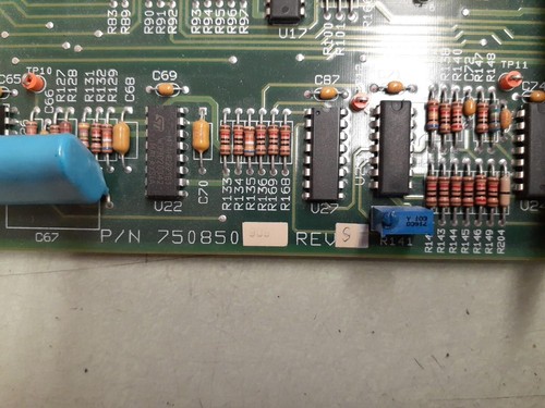 Ultrasonics 750850-909 Rev.S 750856 Industrial Control Board 750850.909 - Bild 3 von 4