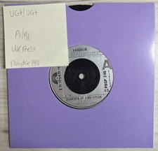 Vangelis Chariots Of Fire Vinyl Record 7" VG+/VG+ POSP 246 1981