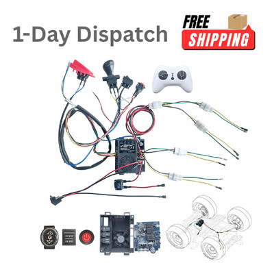 .BUMPKAI 24V Wiring Harness Kit for Kids Ride On Toys
