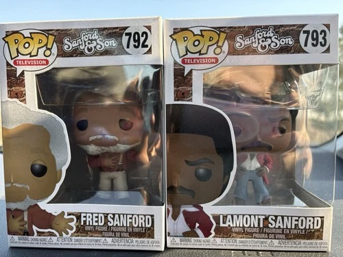 Pop! Television Fred Sanford & Son Lamont Set Of 2 #792 & #793