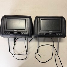 Audiovox LOT OF 2 7 Universal Headrest Monito...
