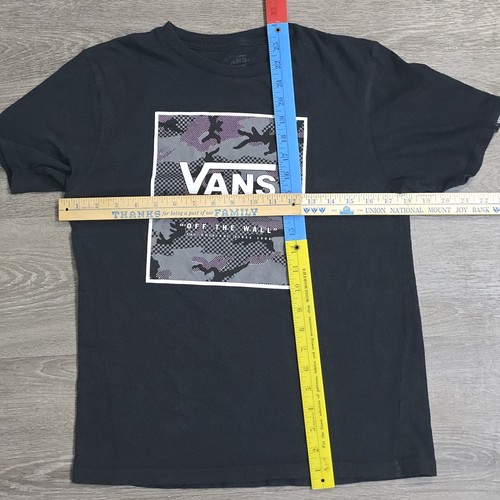 Lot If 2 VANS Off The Wall Boy's Youth Short Sleeve T-Shirts Sz Large & Medium - Picture 11 of 14