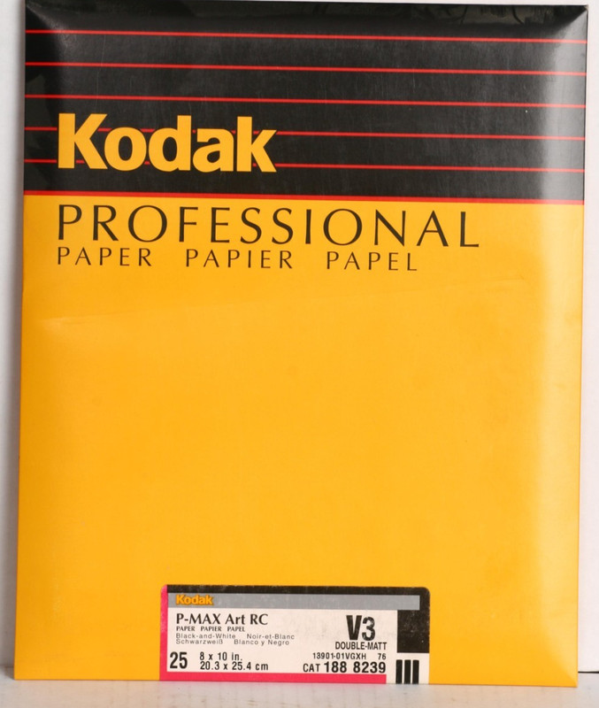 KODAK P-MAX ART RC V3 Double Matt, Sealed pkg Of 25 shts never opened! VINTAGE!