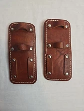 Vintage Leather Knife Holders