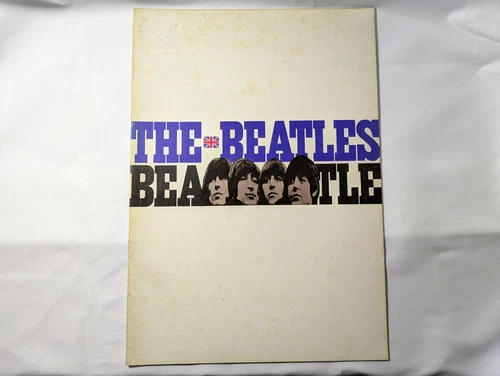 The Beatles 1966 Japan Tour Book Concert Program