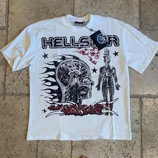 Remake Hellstar short sleeve classic white unisex shirt reprint S-5XL