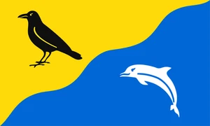 Tywyn Flag Self Adhesive Vinyl Sticker