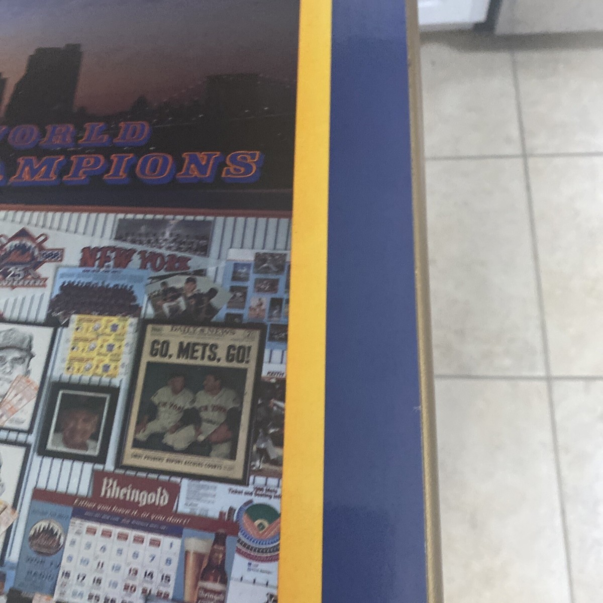 The Amazing Mets Champions ポスター額入り 1969 Amazin Mets