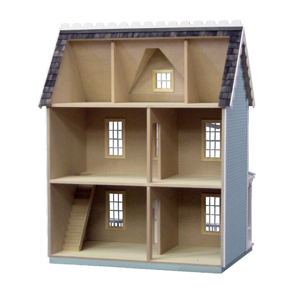 Real Good Toys Vermont Farmhouse Jr. Unfinished 1-Inch Scale Real Good Toys Vermont Farmhouse Jr. Unfinished 1-Inch Scale