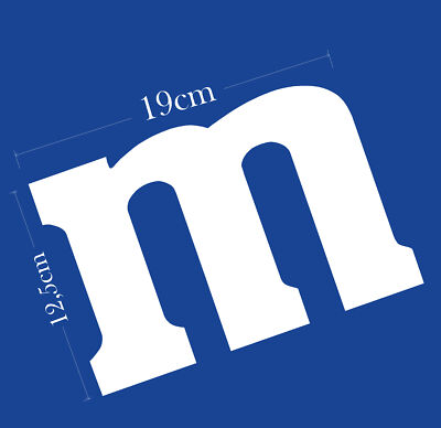 Bügelbild ''M&M'' M-Shirt - Aufbügler - Kein T-Shirt im Lieferumfang enthalten -