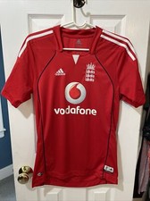 England Cricket Club Lions Adidas Climacool Men's Red Jersey Size Small