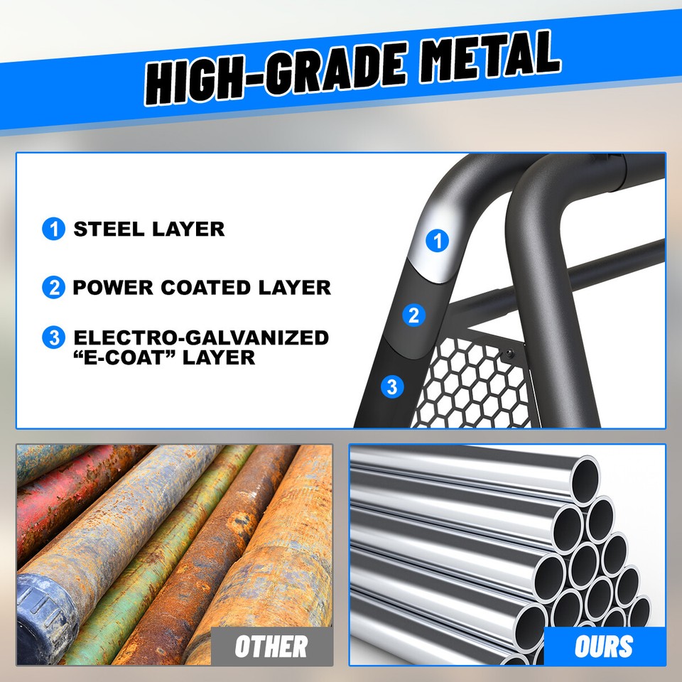 Universal Sport Bar Truck Bed Chase Rack Roll Bar For 20192023 Chevy